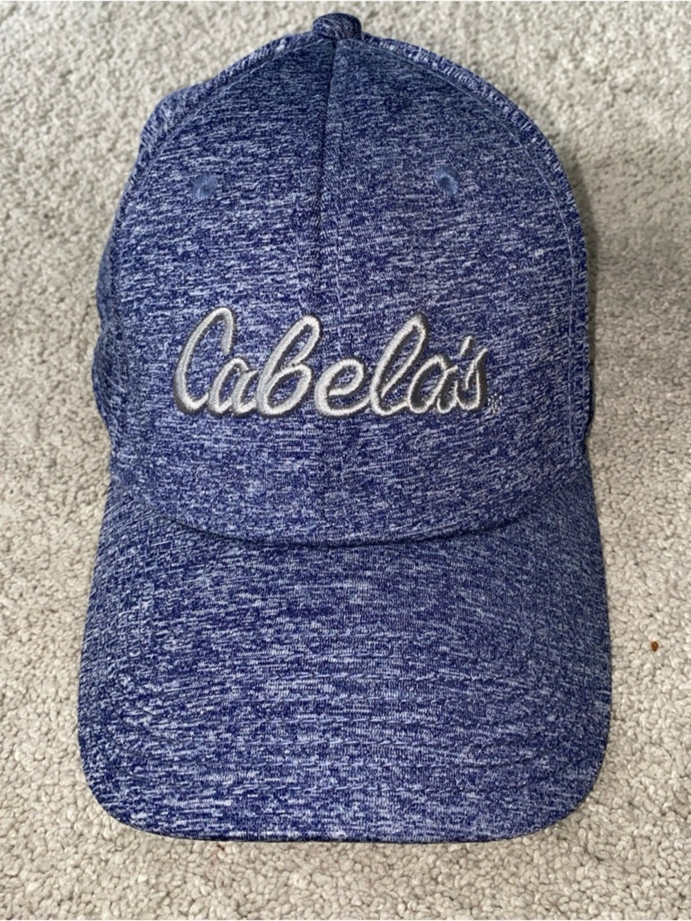Cabela's Flex Fit Hat OSFA‎ Blue Polyester